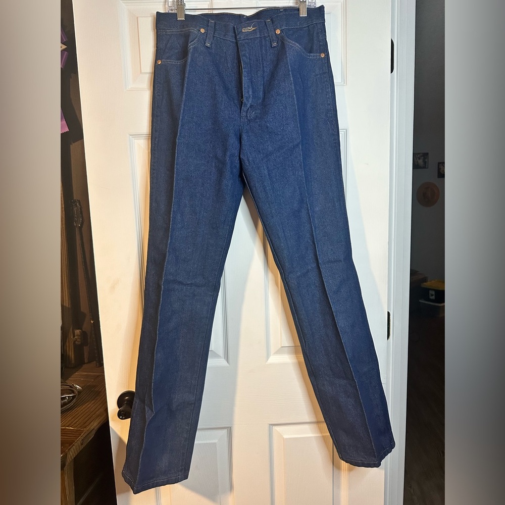 Wrangler Men's Straight Blue Jeans
